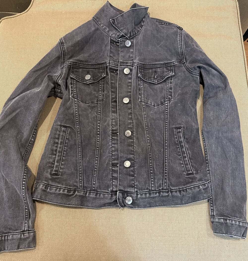 Gap Denim Jacket Size S Black